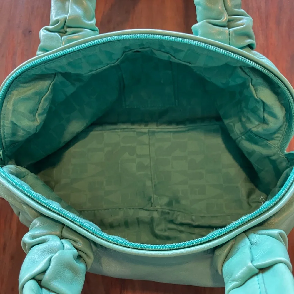 Furla Turquoise Leather Shoulder Bag - Picture 13 of 13